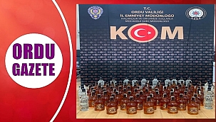 Yolcu otobüsünde yakalandı