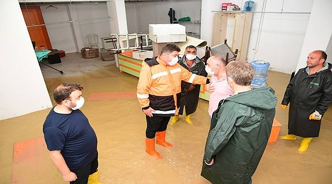 Altınordu selin izlerini siliyor