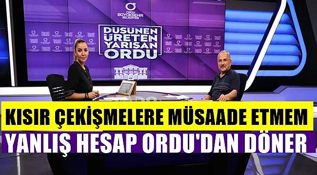 Başkan Güler: Herkes haddini bilecek!