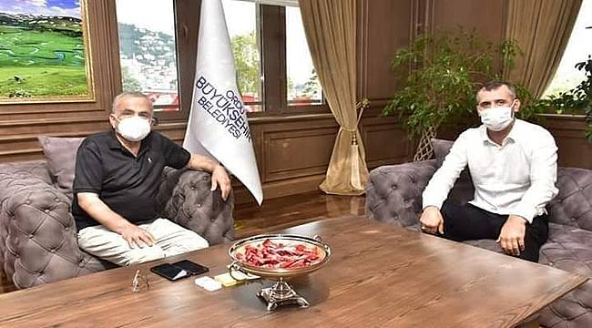 Başkan Güler makamına döndü