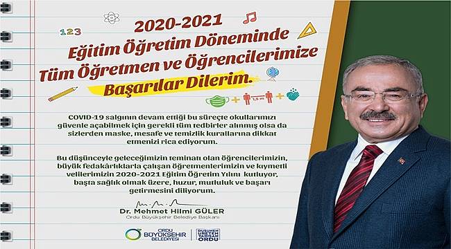 Güler: Evlatlarımızın sağlığı önemlidir