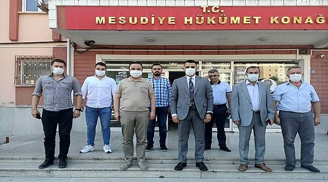 MHP İl Başkanı Naci Şanlıtürk Mesudiye'de