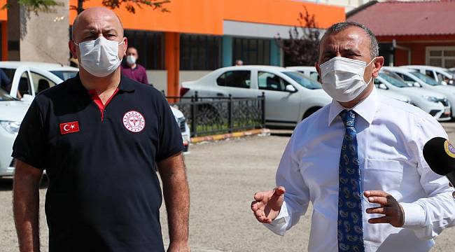 Ordu Valiliği'nden pandemi  çalışmalarına araç desteği