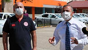 Ordu Valiliği'nden pandemi  çalışmalarına araç desteği