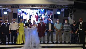 Özge ile Dursun evlendi