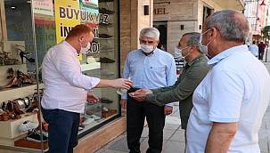 Vali Sonel corona denetimlerine katıldı