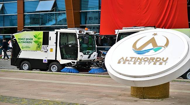 Altınordu araç parkını güçlendirdi
