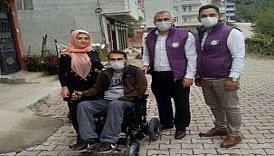 Büyükşehir engelli gençleri sevindirdi