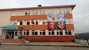 Fatih Ortaokulu'ndan Kardeş Azerbaycan'a anlamlı destek.