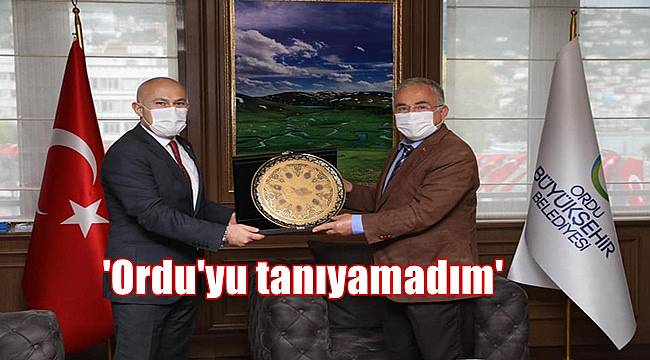 Japaridze: Ordu'da güzel çalışmalar yapılıyor