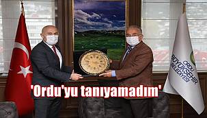 Japaridze: Ordu'da güzel çalışmalar yapılıyor