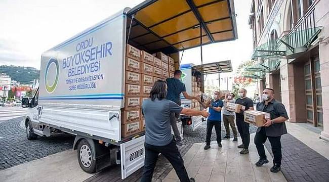 Ordu&#039;dan 81 okula fındık