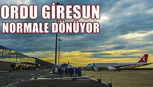 Ordu Giresun Havalimanı'nda sefer sayıları yükseliyor