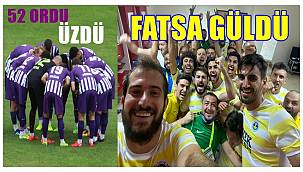 Ordu'ya son dakika şoku, Fatsa 3'te 3 yaptı