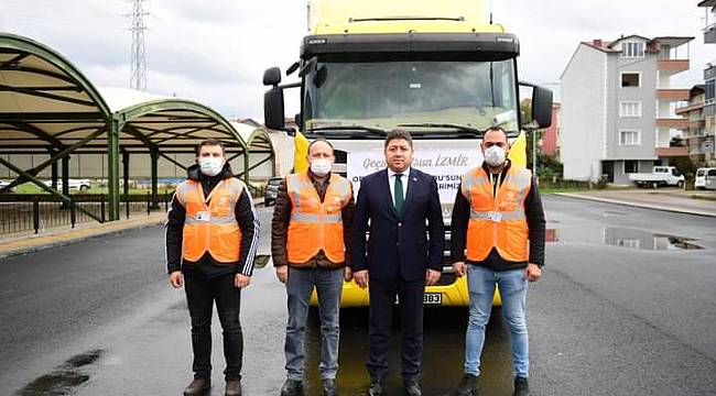 Altınordu'dan İzmir'e yardım eli