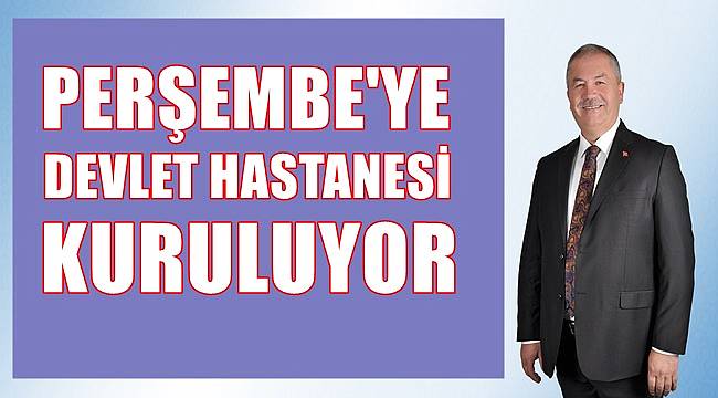 Başkan Tandoğan: Hastanemiz Perşembe'ye hayırlı olsun