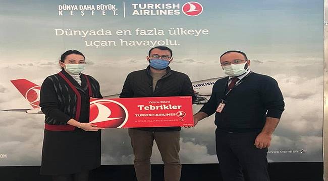 Demir Ali'nin Amerika Biletlerini THY Karşıladı