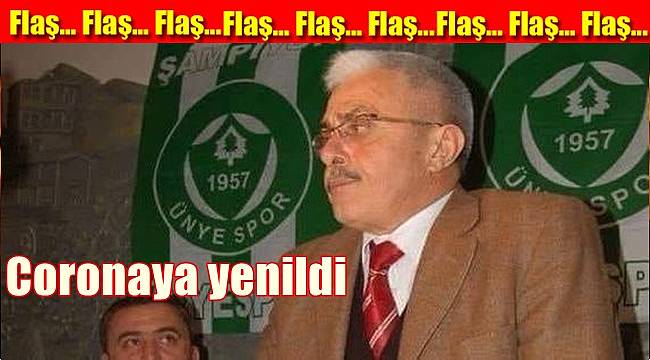 Kulüp Başkanı Coronadan vefat etti