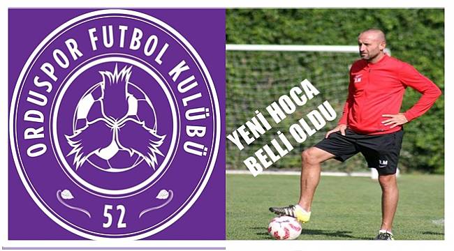 52 Orduspor FK Yeni Teknik Direktörünü Buldu