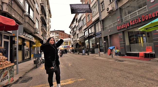 Başkan Tören'e pankartlı teşekkür