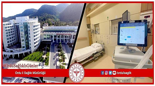 Ordu&#039;da 24 yataklı yoğun bakım ünitesi açıldı