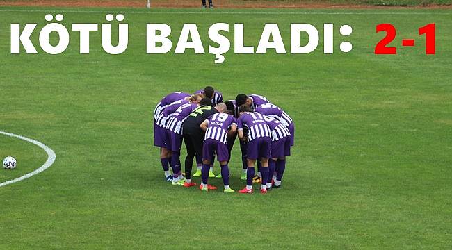 52 Orduspor öne geçtiği maçı kaybetti