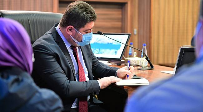 Başkan Tören: Sizin derdiniz benim derdimdir