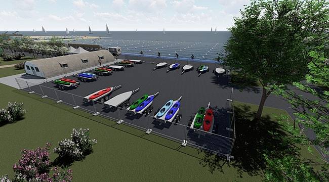 Gülyalı&#039;ya Su Sporları Merkezi Yapılıyor