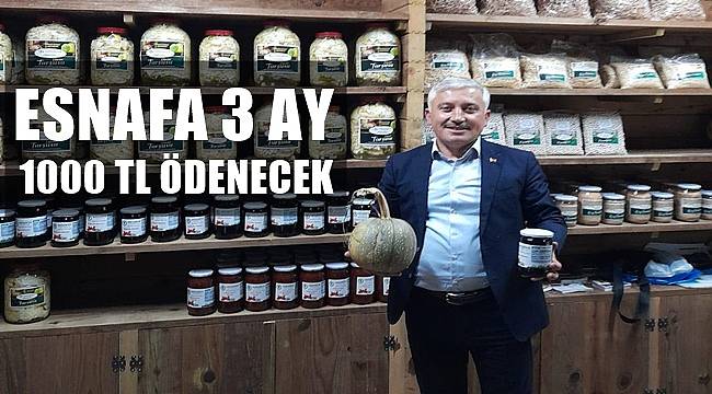 İsa Başkan esnafın yanında