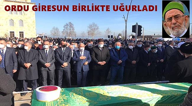 Nuri Genç Hoca'yı binlerce seveni uğurladı