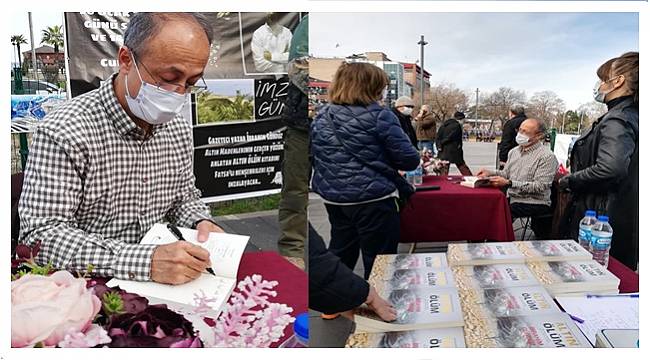 Ordulu Gazeteci İbrahim Gündüz "Altın Ölüm" kitabını imzaladı