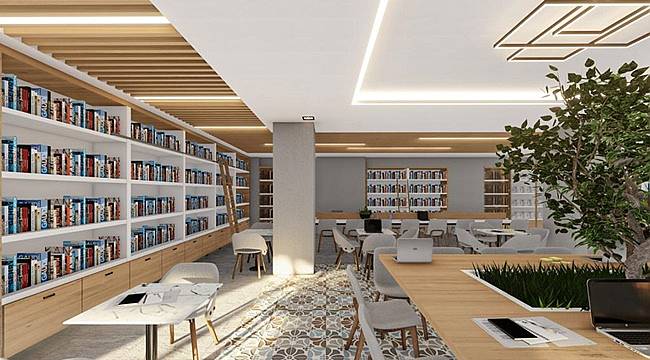 Ulu Cami&#039;ye kütüphane