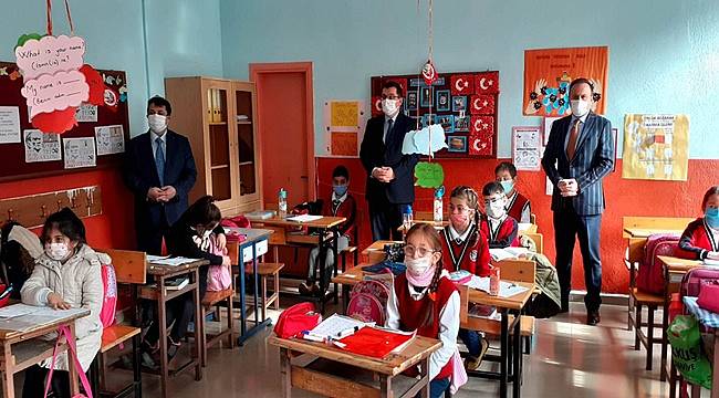 Bekyürek yüz yüze eğitimin verildiği Saraycık&#039;ta