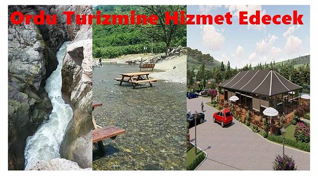 Çamaş Kanyonu'na turistik tesis yapılıyor