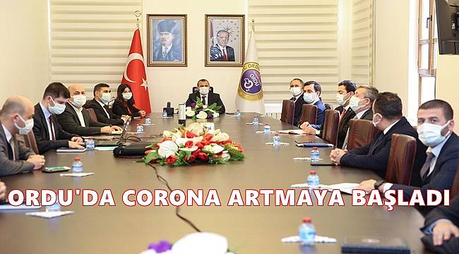 Ordu'da 6 bin 883 kişi evde takip ediliyor