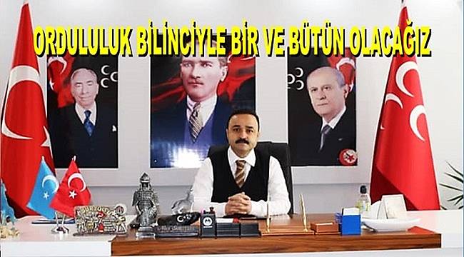 Şanlıtürk : Hedefimiz bir bütün olmaktır