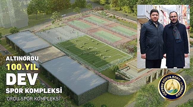 Altınordu Spor Merkezi oluyor