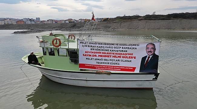 Balıkçılardan Başkan Güler'e Melet teşekkürü