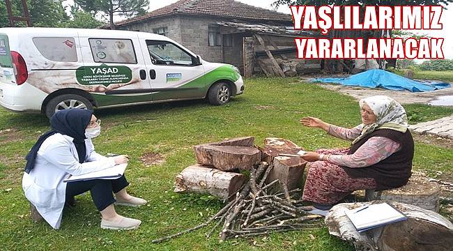 Büyükşehir yaşlılarımızın yanında