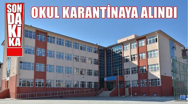 Ordu'da Corona nedeniyle okulda yüz yüze eğitime ara verildi