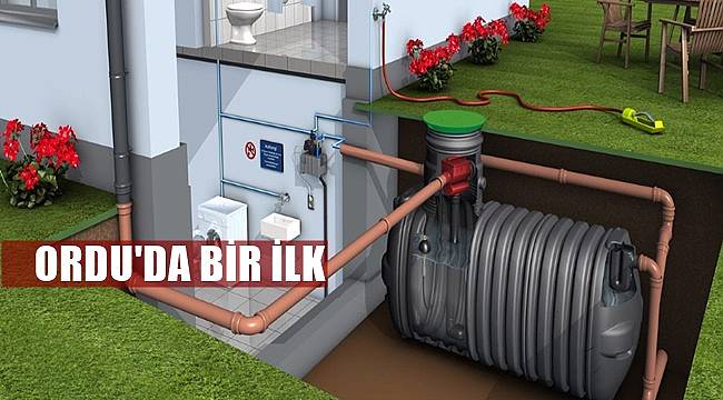 Ordu'da yağmur suyu hasat sistemi hayata geçiyor