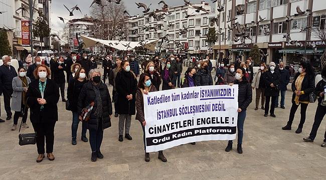 Ordu Kadın Platformu : İstanbul Sözleşmesi Bizimdir