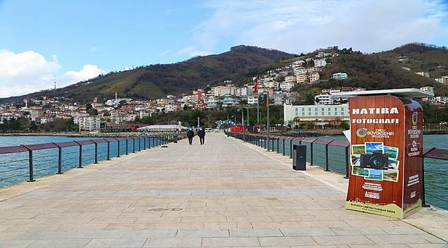 Ordu'ya Hatıra Fotomatları Yerleştirildi