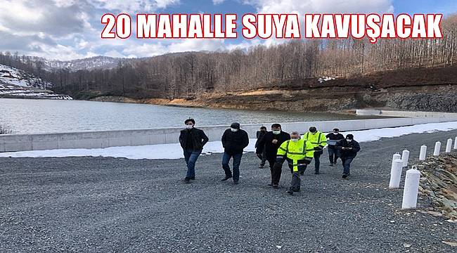 OSKİ mahalleleri suyla buluşturuyor