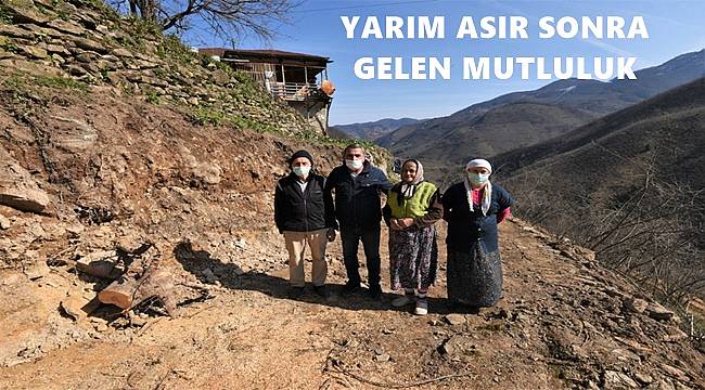Safiye Teyze yarım asır sonra yola kavuştu