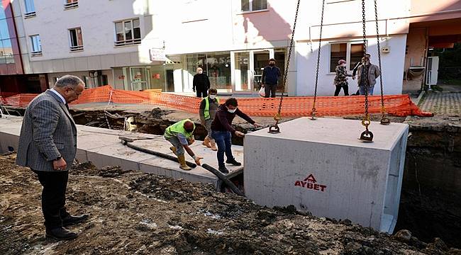 Artık su baskını yaşanmayacak