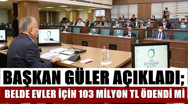 Başkan Güler: İmara değil halka açıyoruz