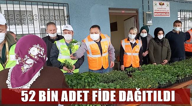 Fideler Altınordu'dan yetiştirmek çiftçilerden