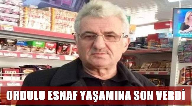 Market sahibi yaşamına son verdi