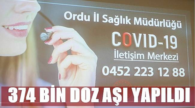 Ordu'da aşılama çalışmaları hızlanacak